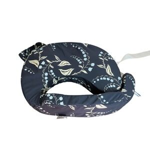 NWOT My Brest Friend‎ Original Pillow Navy Bluebells Floral